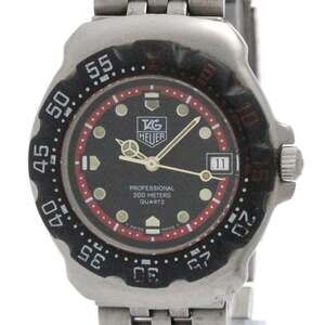 TAG HEUER Formula 1 Stainless Steel Rubber Quartz Mens Watch 374.513